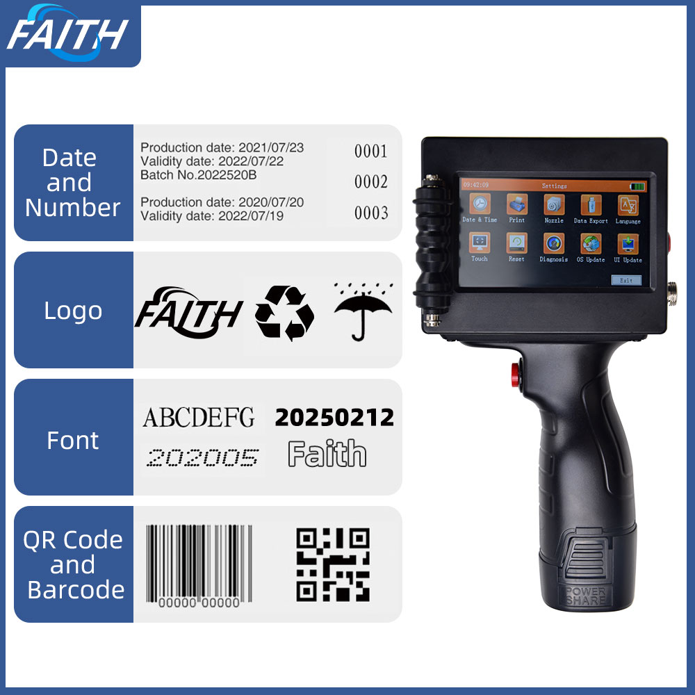 Commercial Printing And Packaging - Drukarka atramentowa Faith 12.7mm, 40 języków,