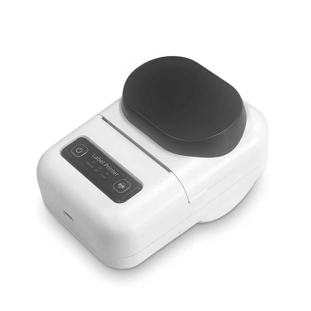 Barcode Printer - Mini drukarka termiczna etykiet 58mm, przenośna,
