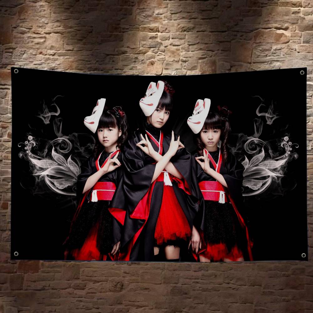 Commercial Printing Company - Klasyczna kawaii metalowa flaga reklamowa z