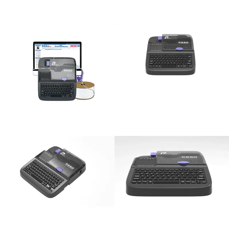 Label Printer - Profesjonalna drukarka etykiet kablowych P990, drukarka