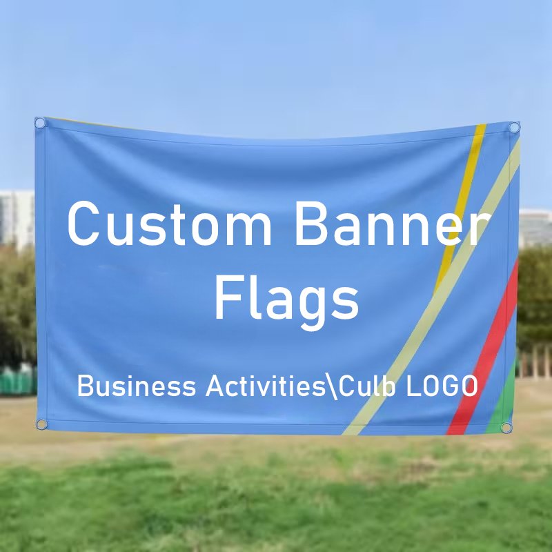 Commercial Printing Company - Flaga na zamówienie z logo, personalizowana