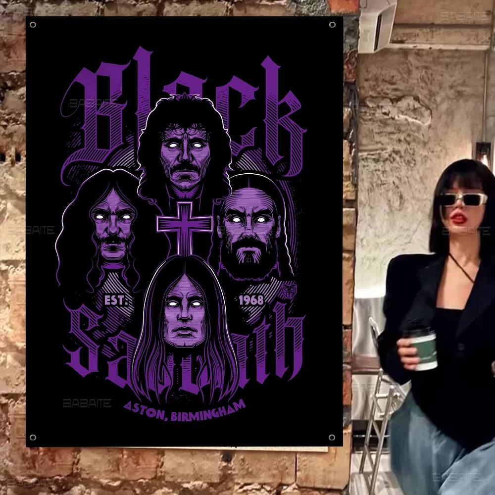 Flaga reklamowa Black Sabbath  – Commercial Printing Company recenzja i cena