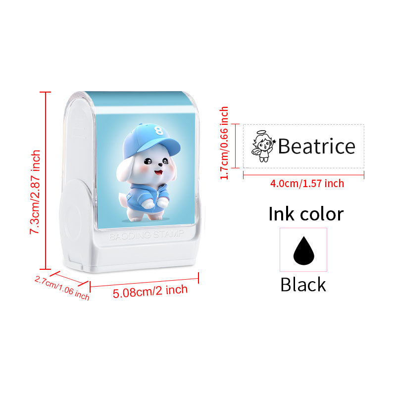 Personalizowany stempel do ubr – Label Maker recenzja i cena