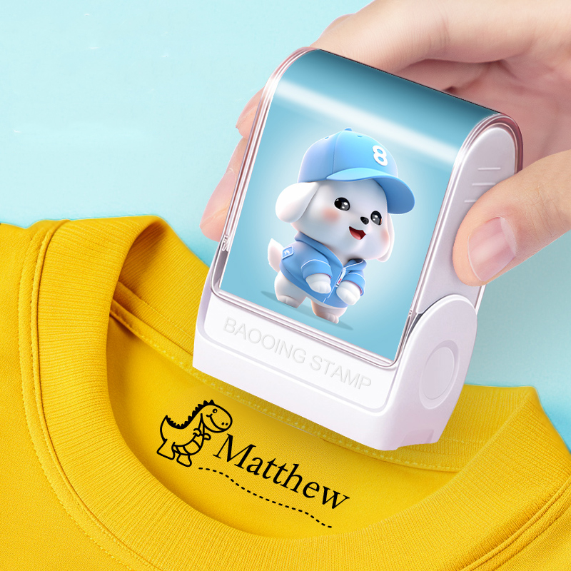 Personalizowany stempel do ubr – Label Maker recenzja i cena