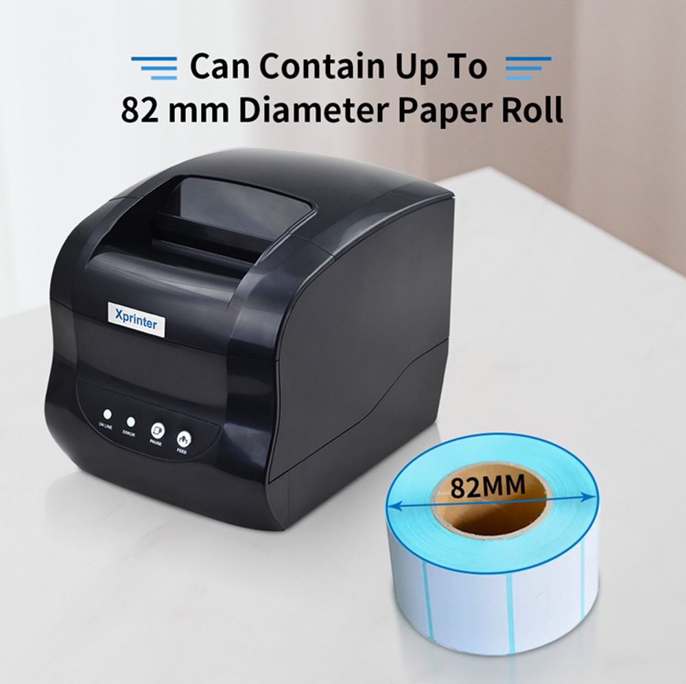 Xprinter 365B termiczna drukar – Commercial Book Printing Machines recenzja i cena