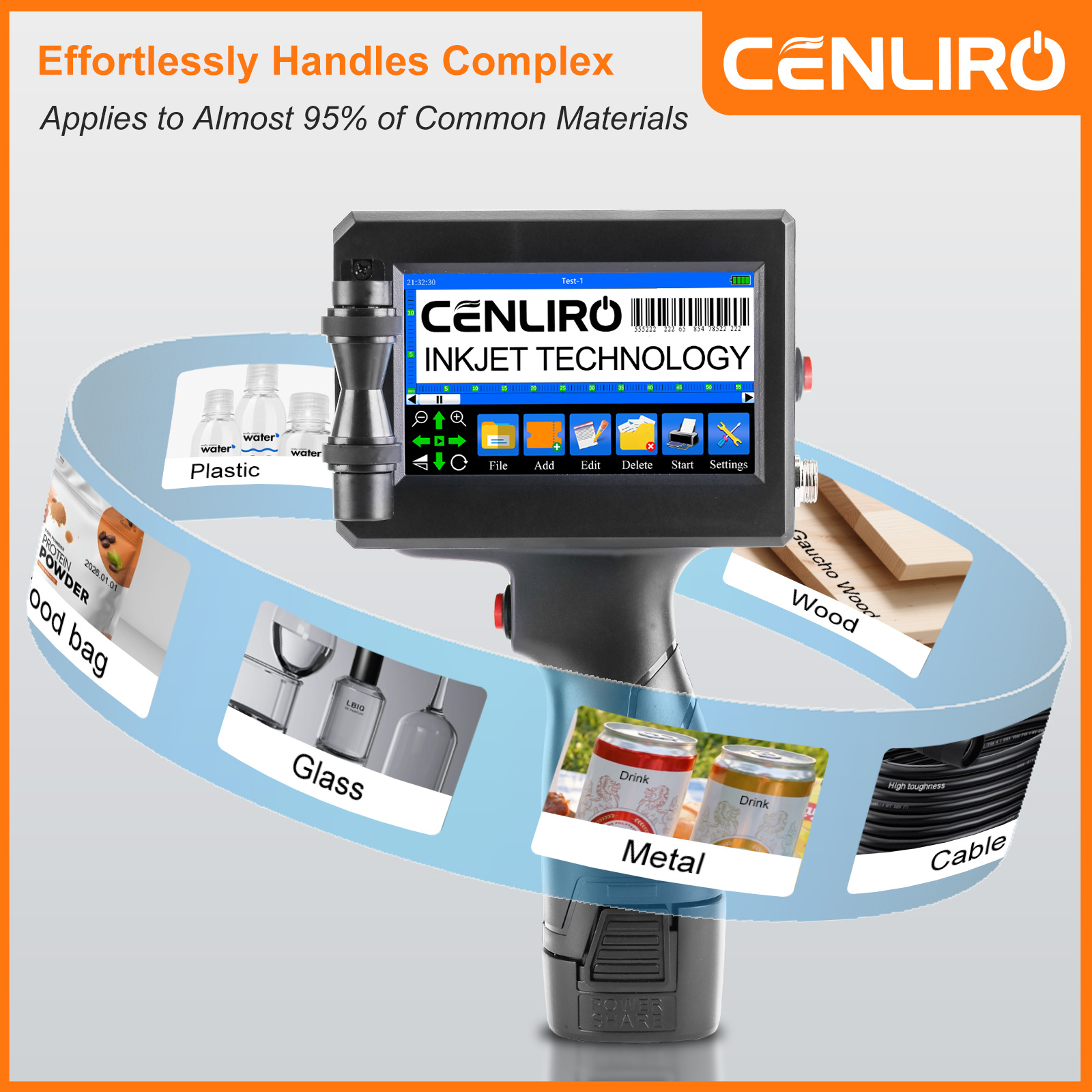 CENLIRO 12.7/25.4mm Przenośna  – Commercial Book Printing Machines recenzja i cena