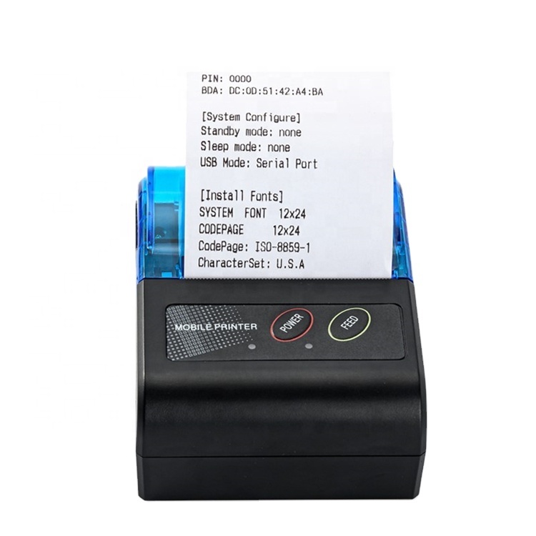 Drukarka termiczna 58mm, 2-cal – Receipt Printer recenzja i cena