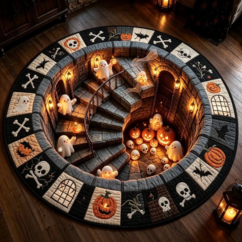 Dywan 3D z motywem Halloween,  – Commercial Book Printing Machines recenzja i cena