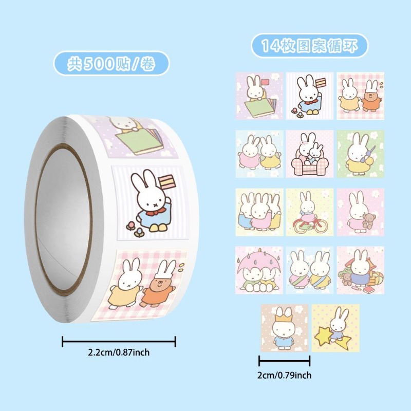 Naklejki Miffy w rolce, 500 sz – Printer Paper recenzja i cena