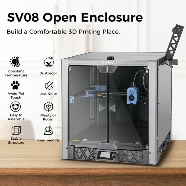 Nowa drukarka 3D Sovol SV08 z  – Thermal Printer recenzja i cena