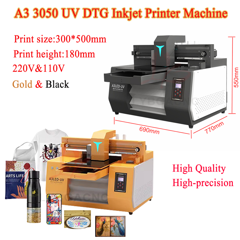 Drukarka atramentowa UV DTG LY – Photo Printer recenzja i cena