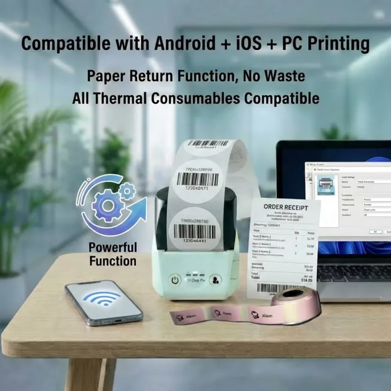 Mini 58mm Termiczna Przenośna  – Receipt Printer recenzja i cena
