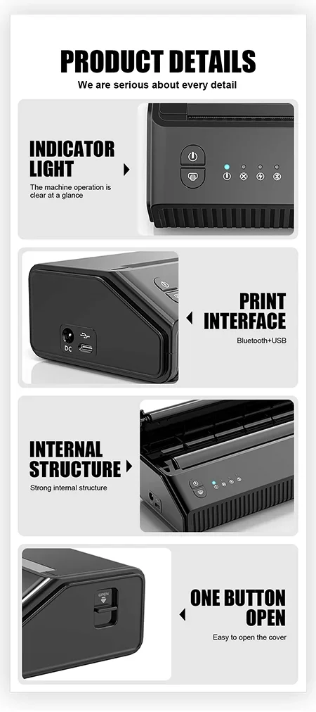 MHT-P8008 termiczna maszyna do – Thermal Printer recenzja i cena